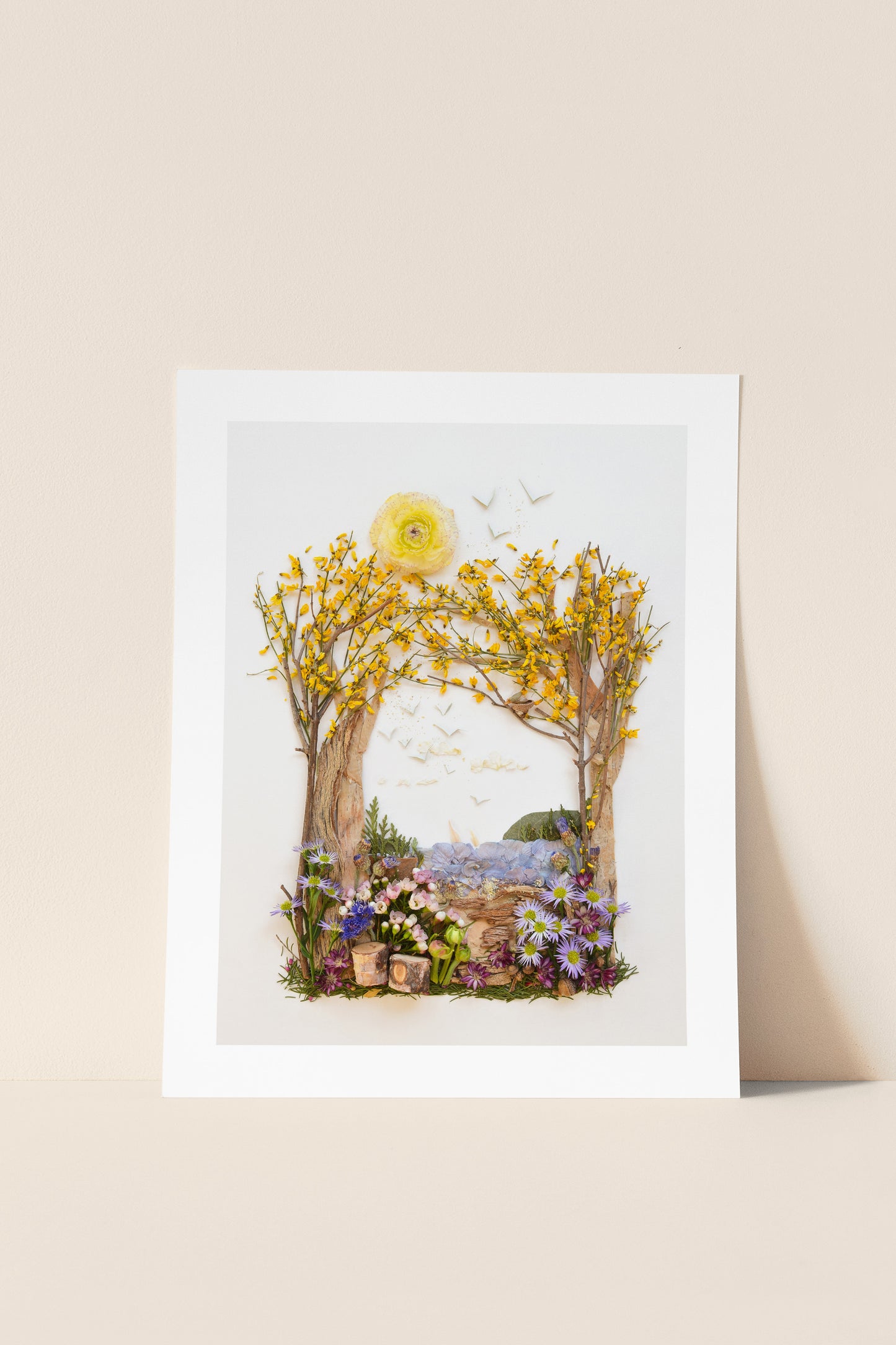 "Peninsula Life" Flower Print