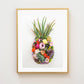 "Pineapple" Flower Print