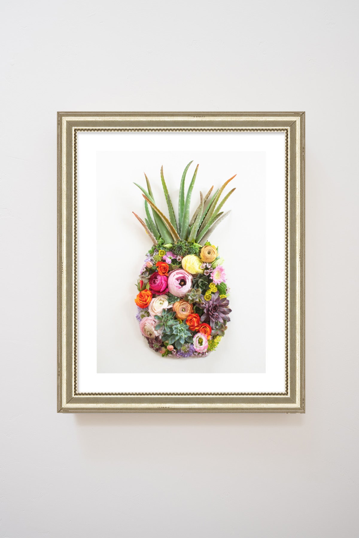 "Pineapple" Flower Print
