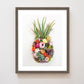 "Pineapple" Flower Print