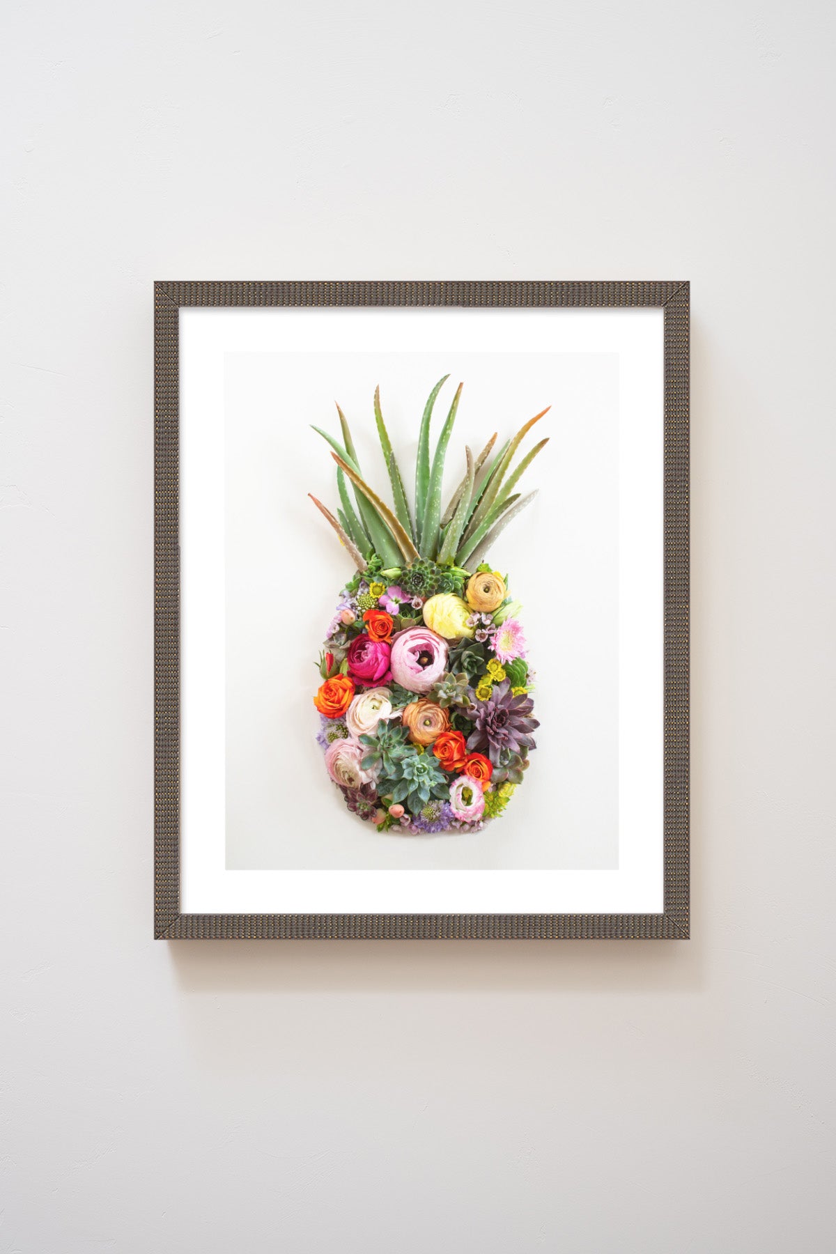 "Pineapple" Flower Print