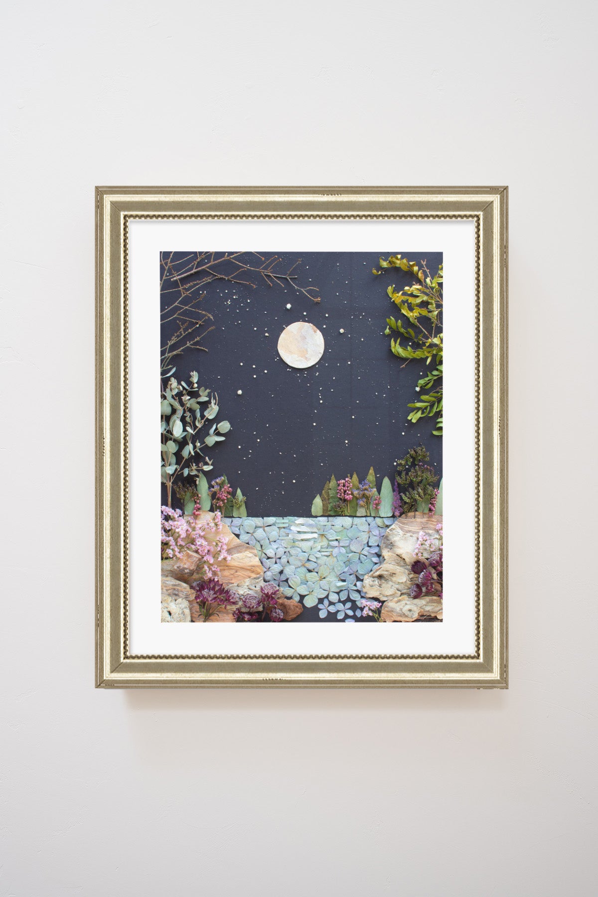 "Pink Moon" Flower Print