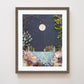 "Pink Moon" Flower Print
