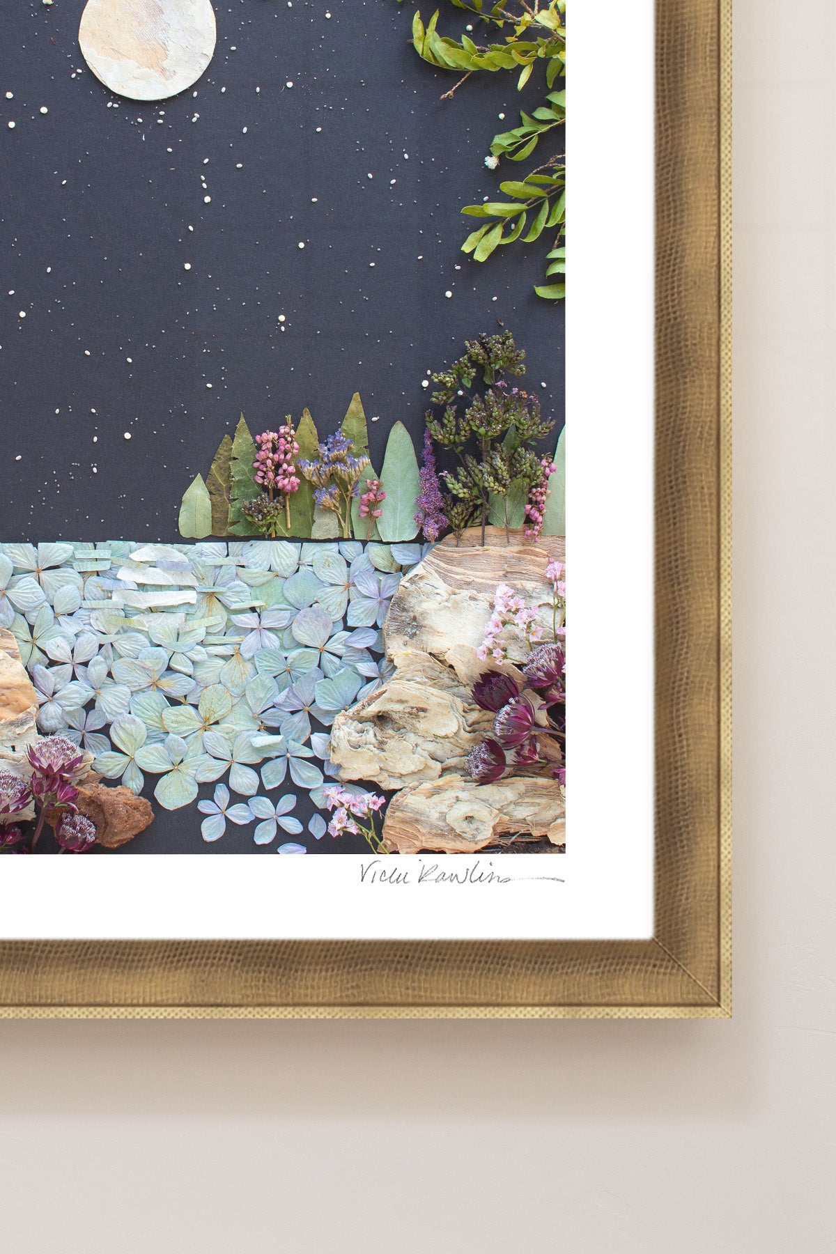 "Pink Moon" Flower Print
