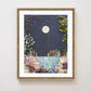 "Pink Moon" Flower Print