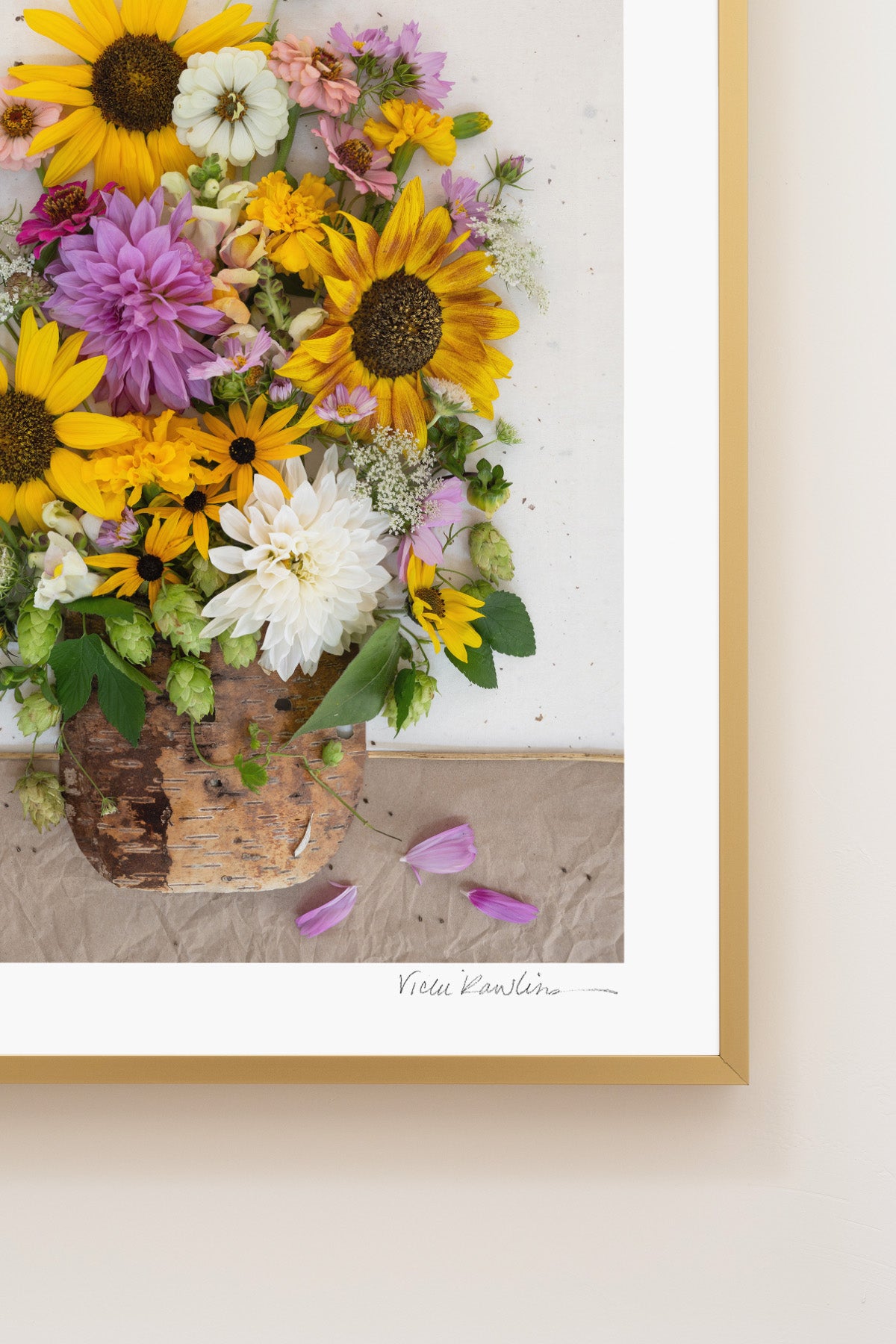 "Pocket of Sunshine" Flower Print