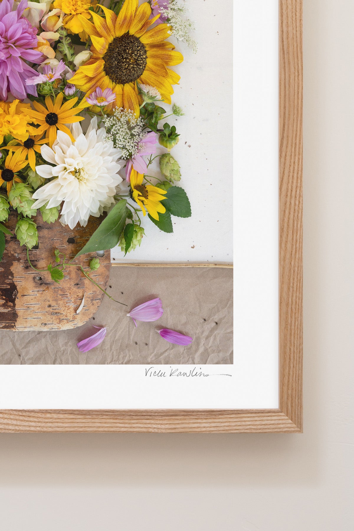 "Pocket of Sunshine" Flower Print