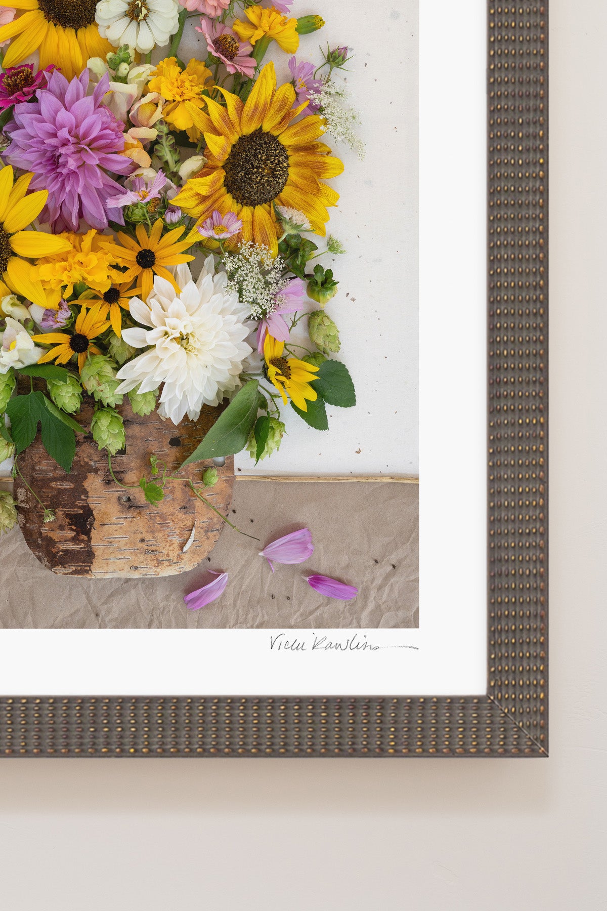 "Pocket of Sunshine" Flower Print