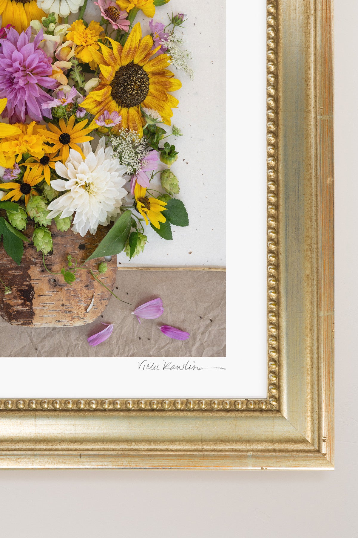 "Pocket of Sunshine" Flower Print