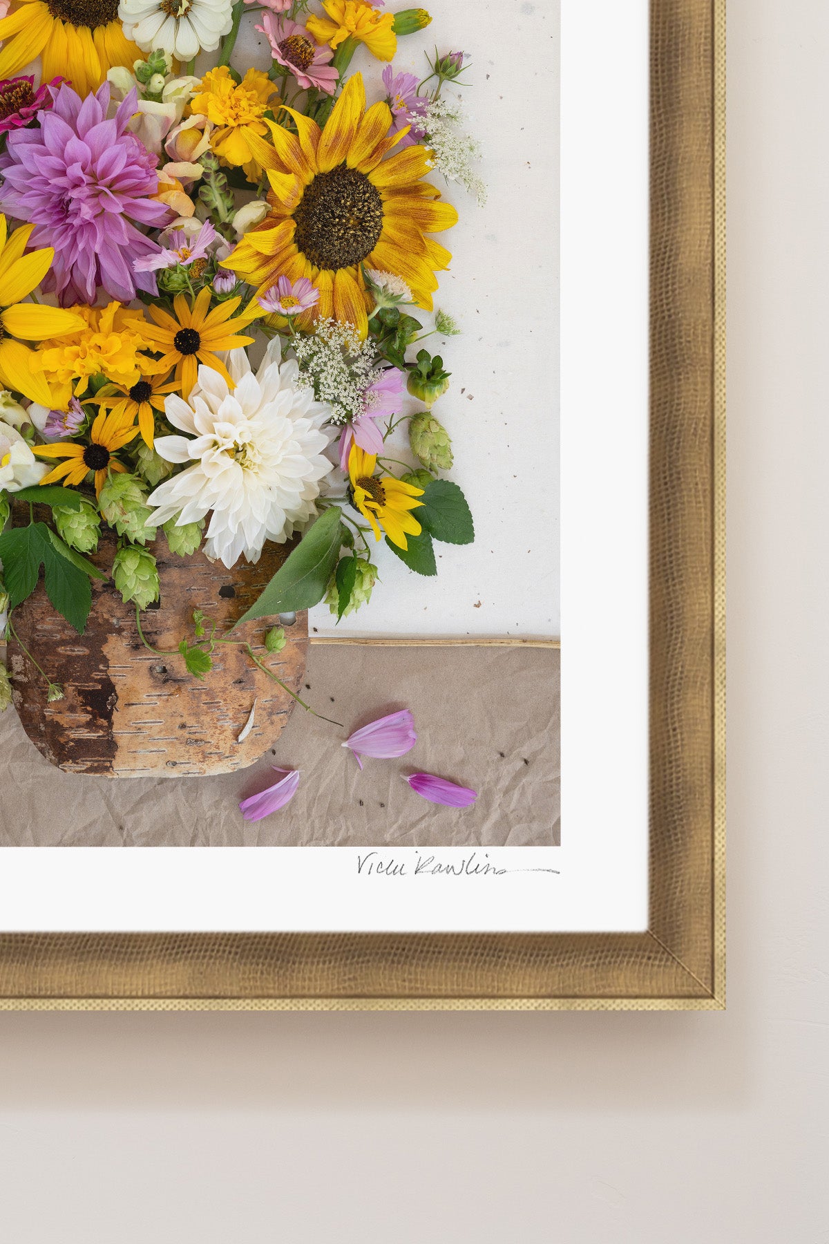 "Pocket of Sunshine" Flower Print