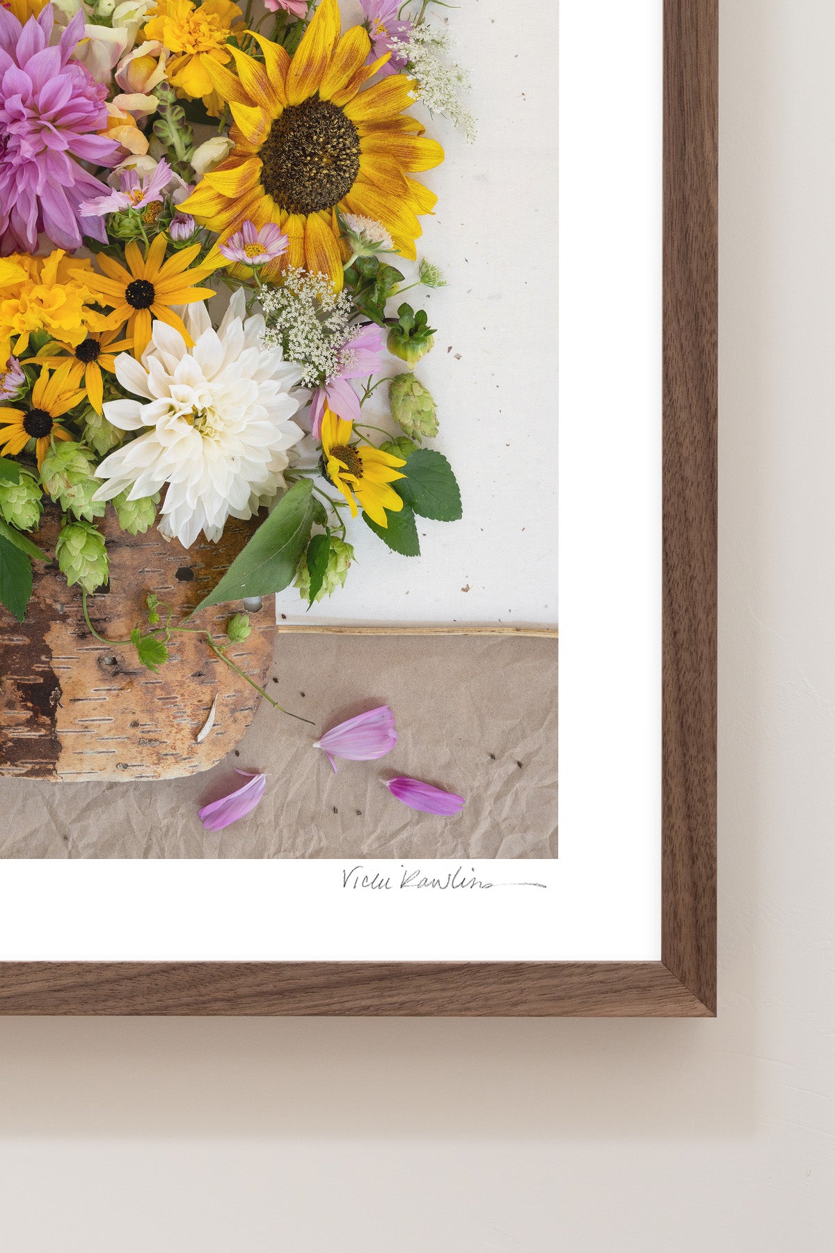"Pocket of Sunshine" Flower Print