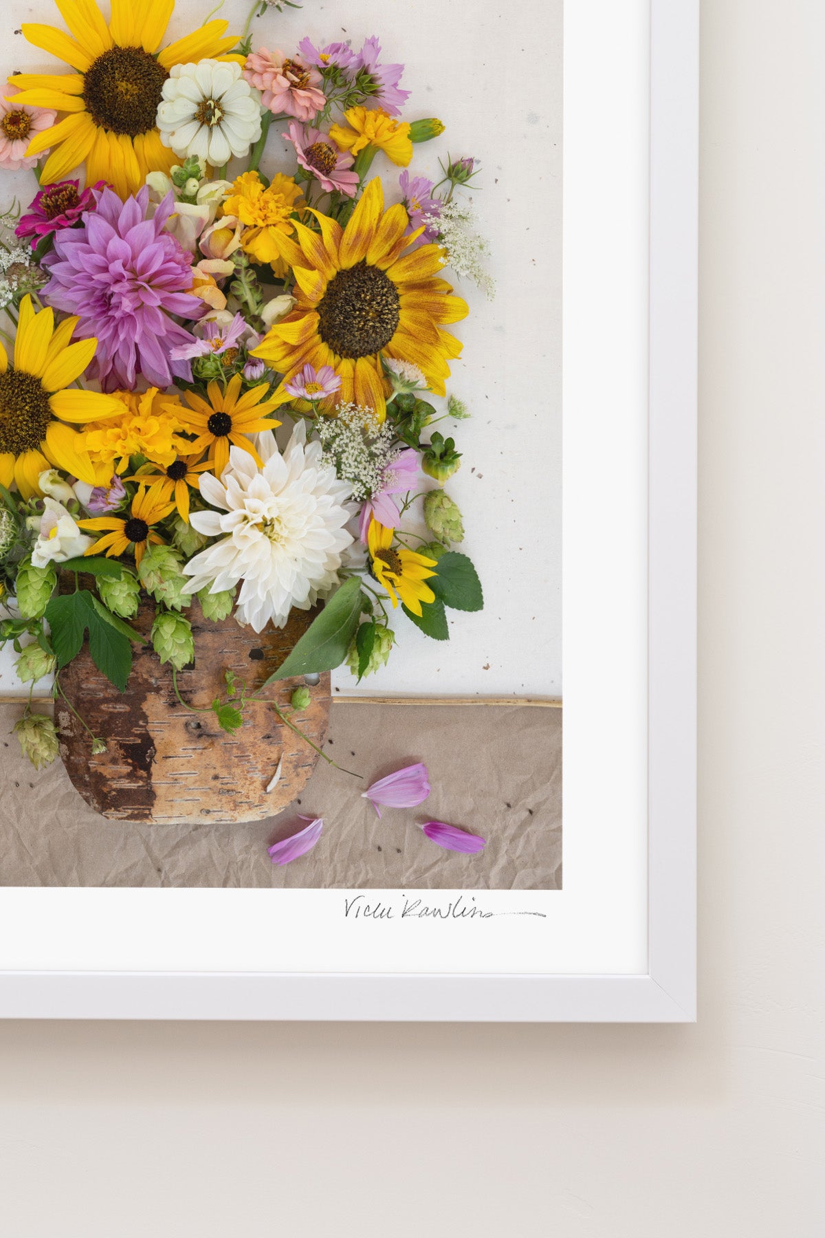 "Pocket of Sunshine" Flower Print