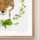 "Prince of the Forest" Flower Print