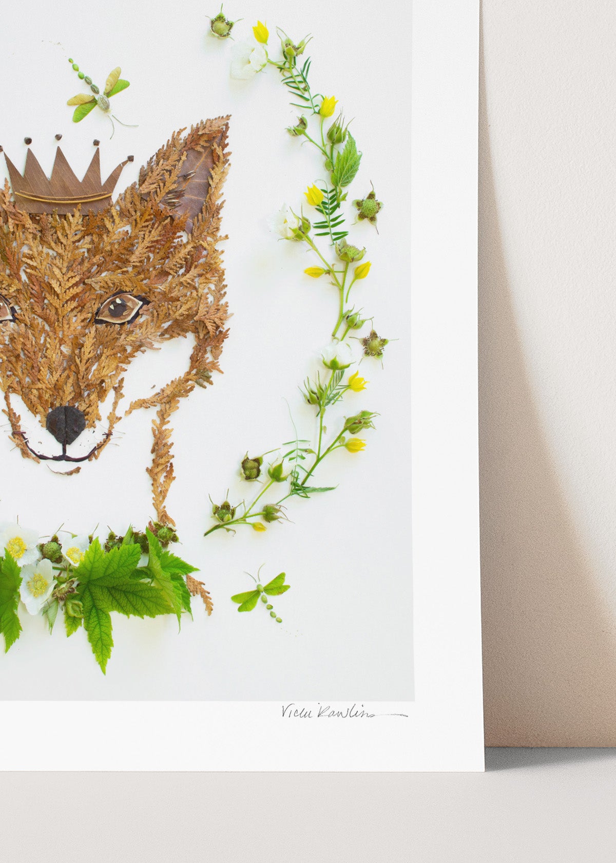 "Prince of the Forest" Flower Print