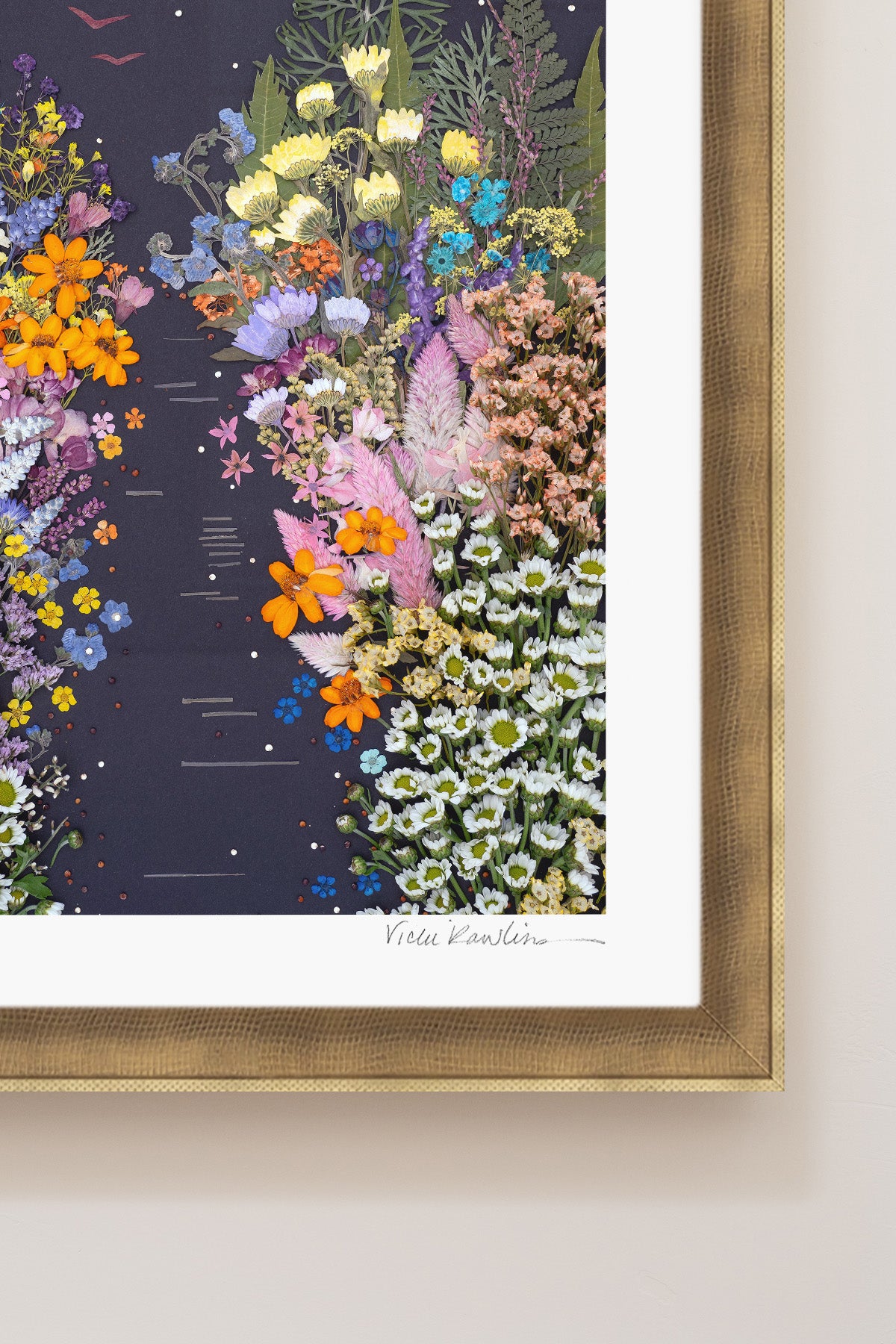 "Reflections" Flower Print
