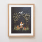 "Share Your Magic" Flower Print