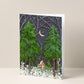 "Silent Night" Greeting Card - Sister Golden
