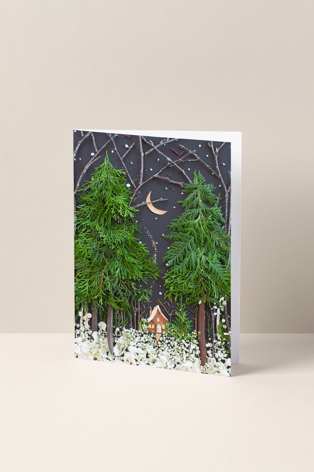 "Silent Night" Greeting Card - Sister Golden