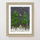"Silent Night" Flower Print
