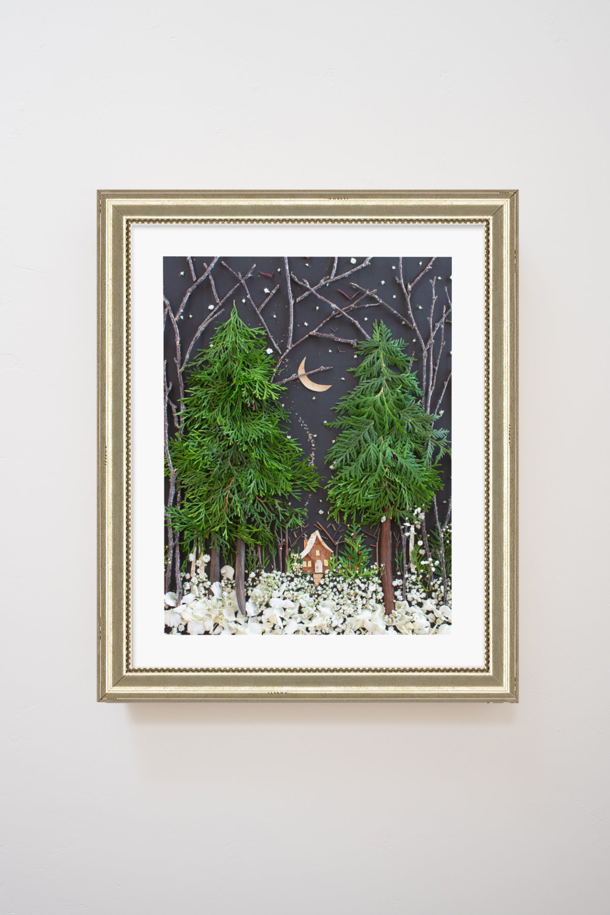 "Silent Night" Flower Print