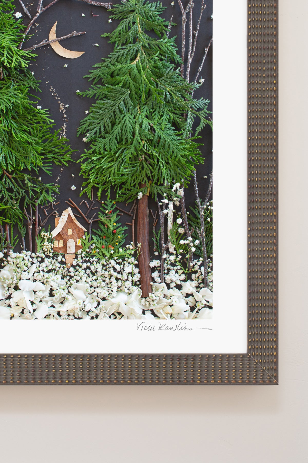 "Silent Night" Flower Print