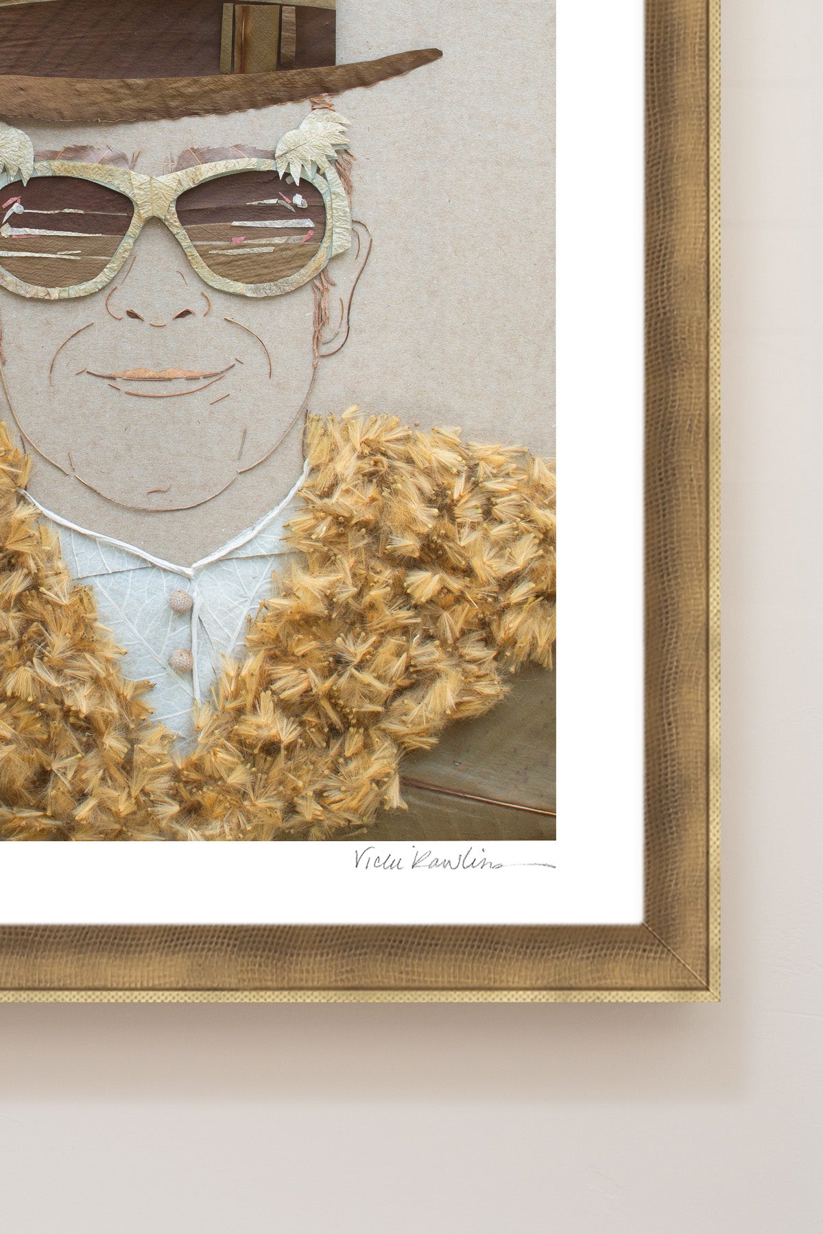 "Sir Elton John" Flower Print