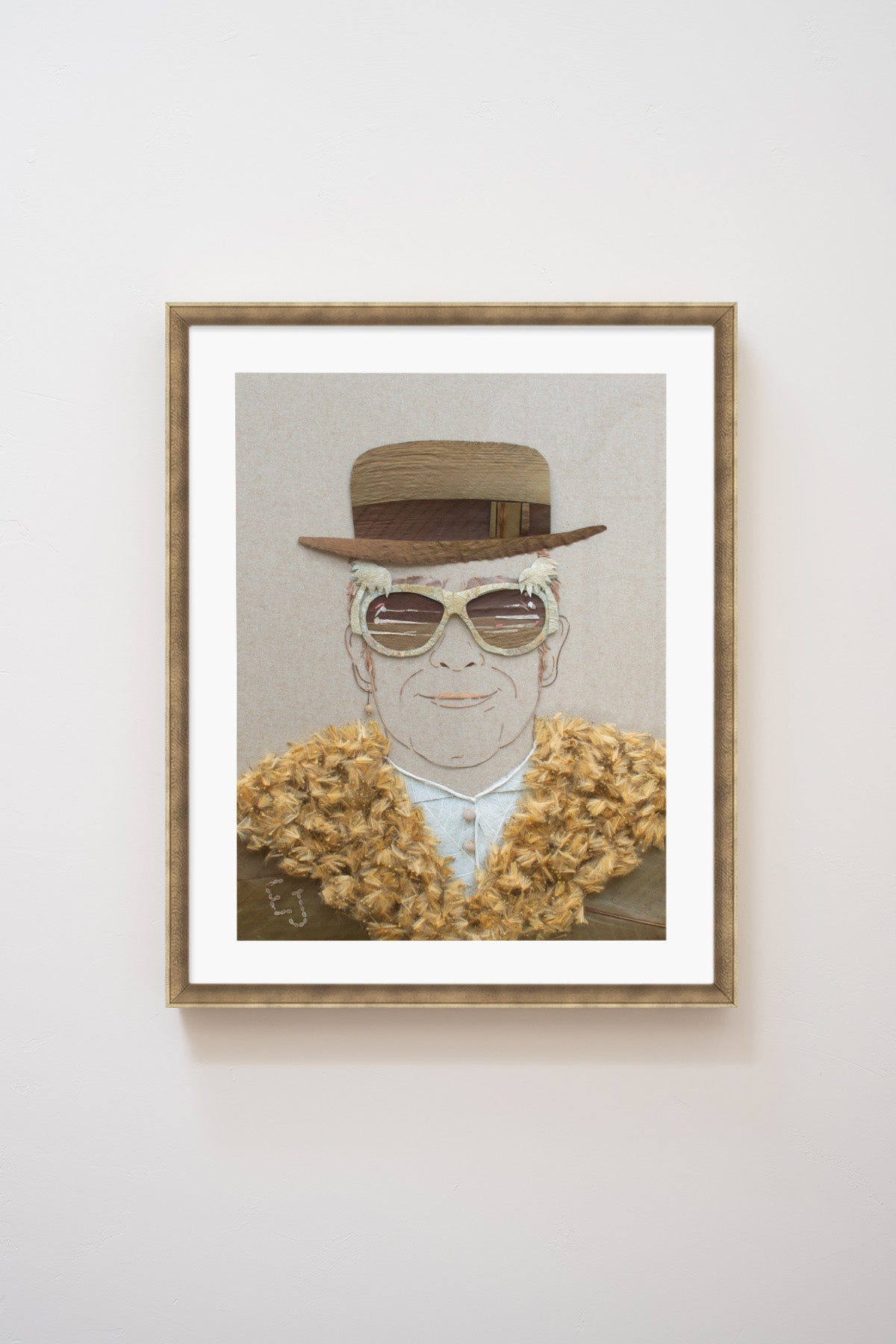 "Sir Elton John" Flower Print