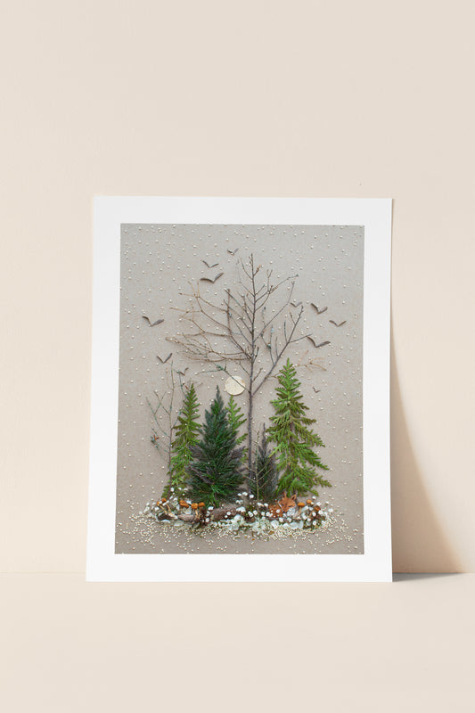 "Slumber" Flower Print