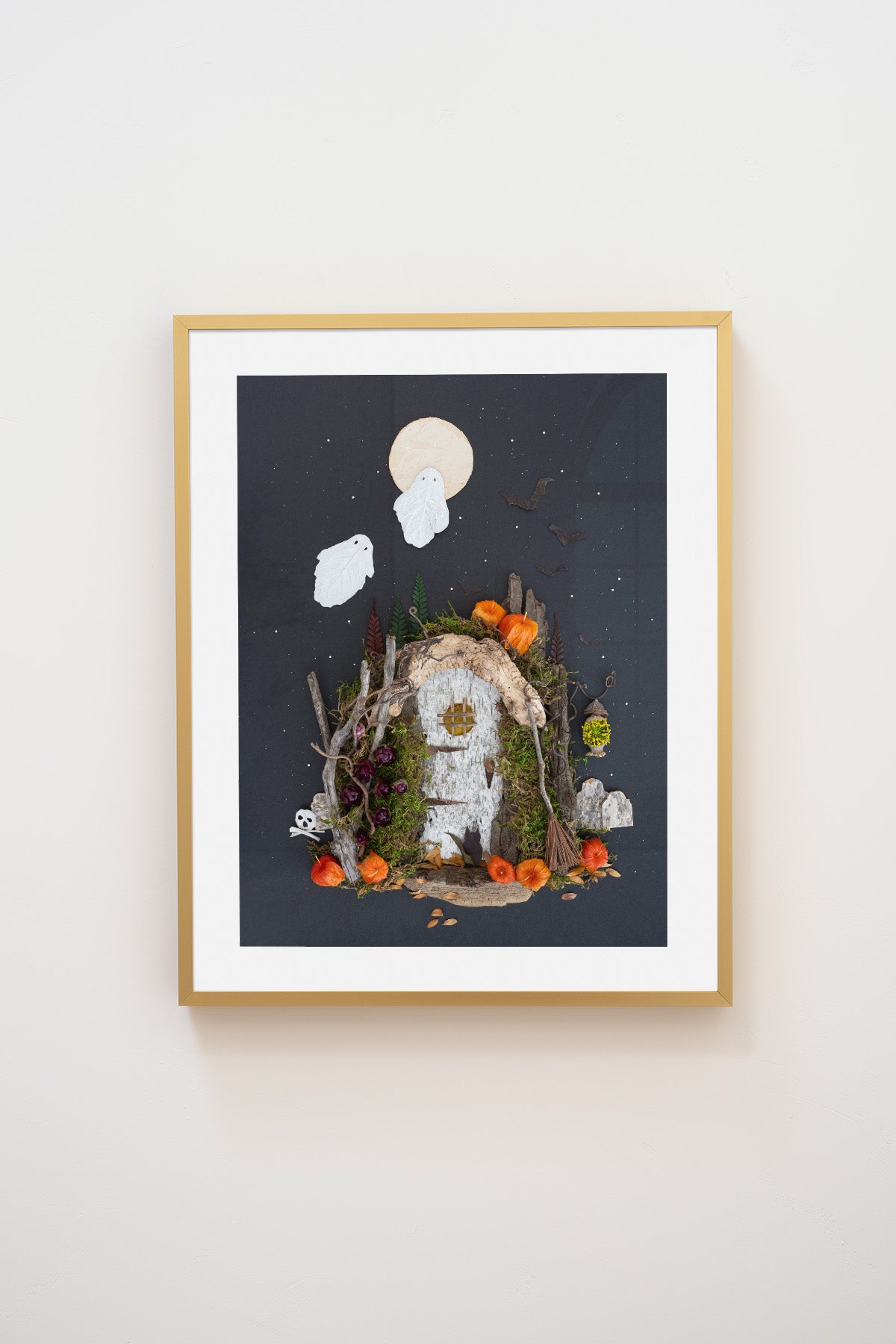 "Spooky Tales" Flower Print