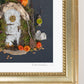 "Spooky Tales" Flower Print