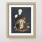 "Spooky Tales" Flower Print