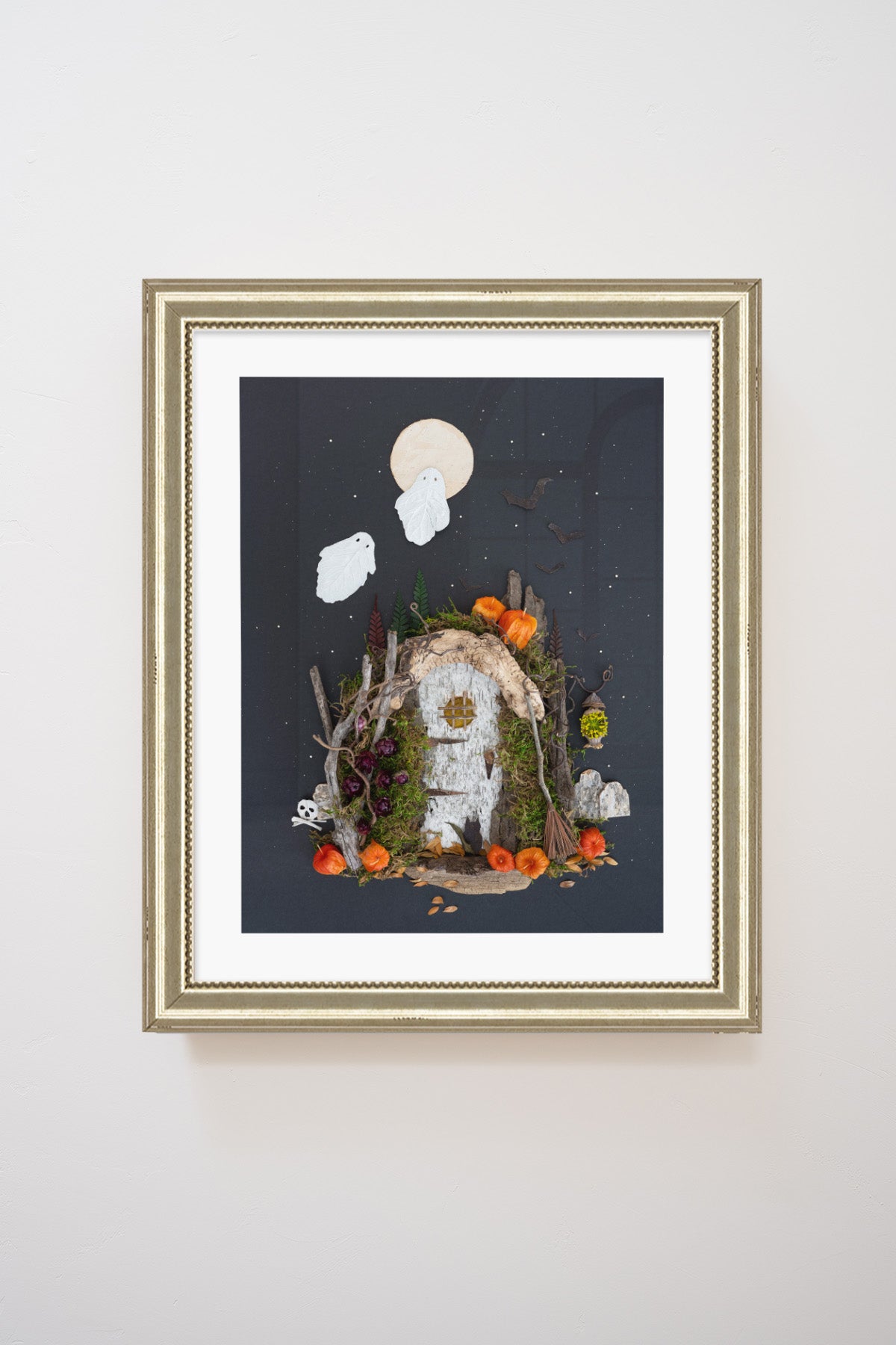 "Spooky Tales" Flower Print