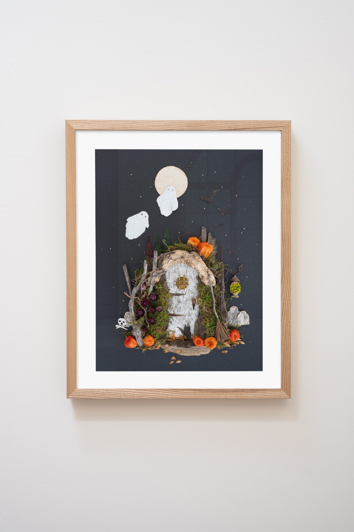 "Spooky Tales" Flower Print