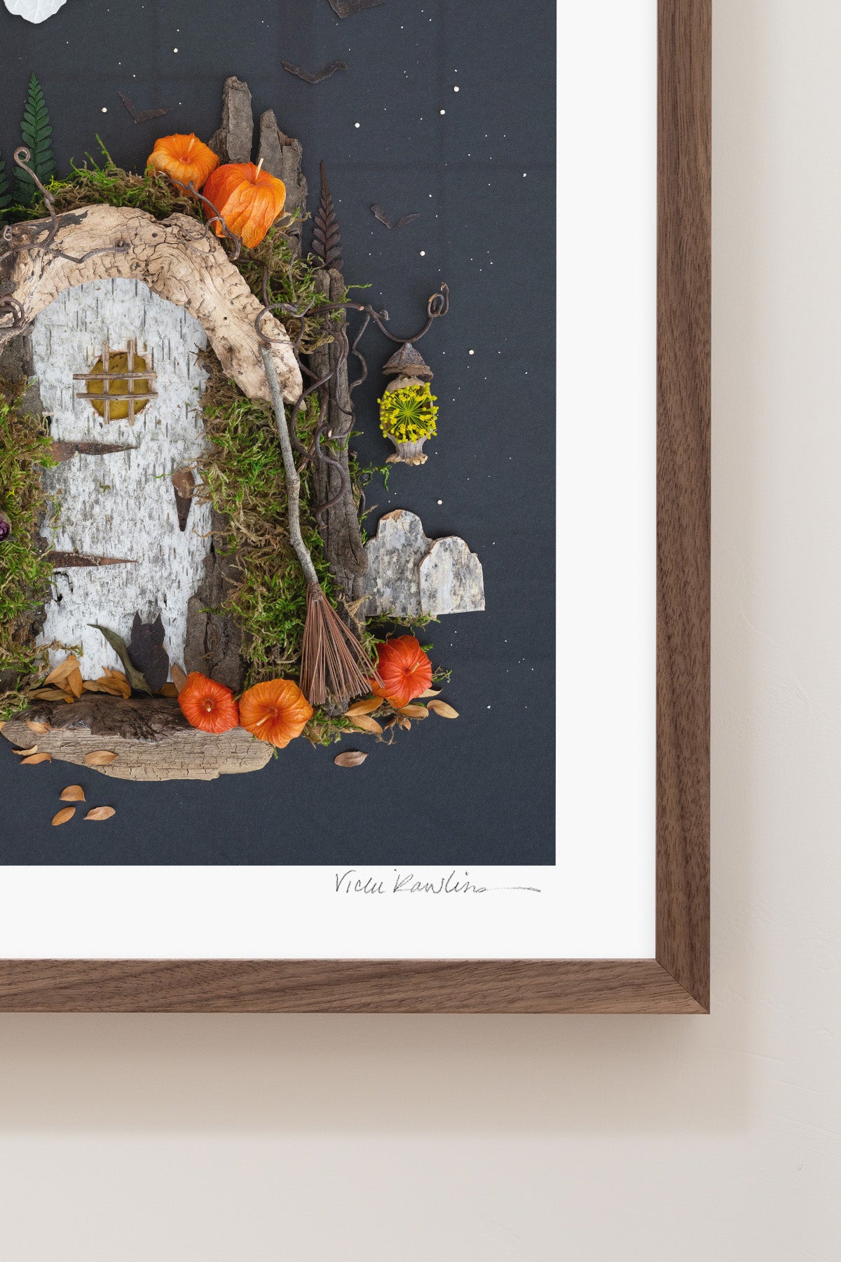 "Spooky Tales" Flower Print