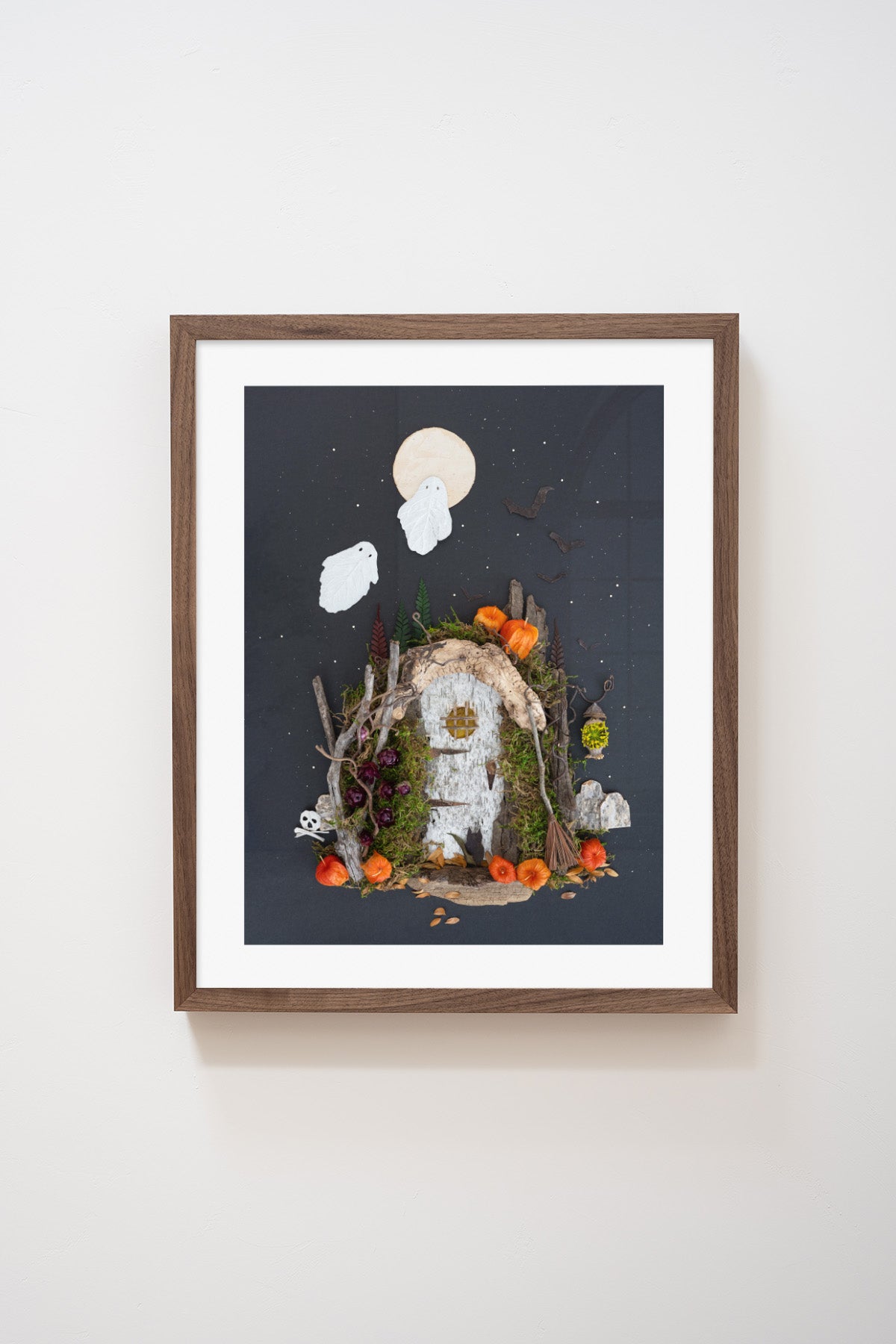 "Spooky Tales" Flower Print