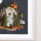 "Spooky Tales" Flower Print