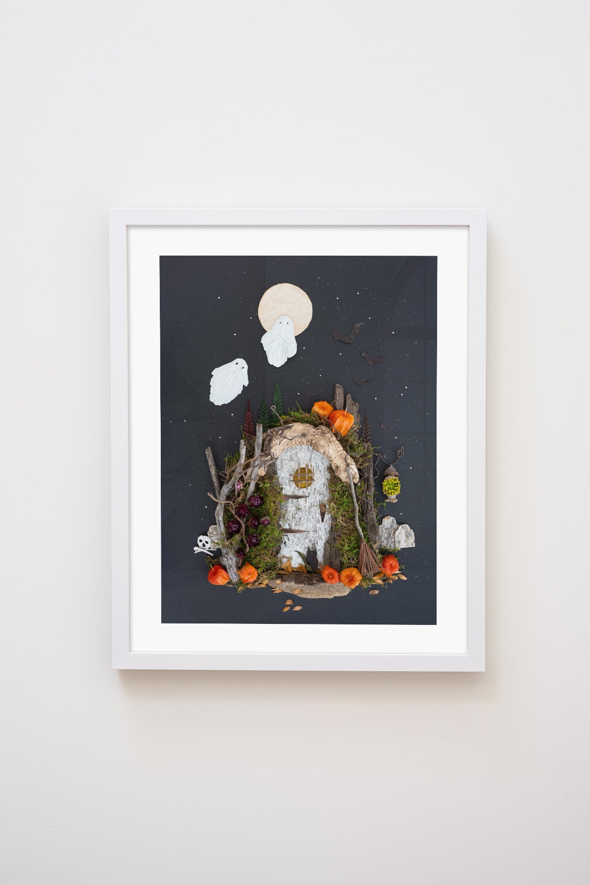 "Spooky Tales" Flower Print