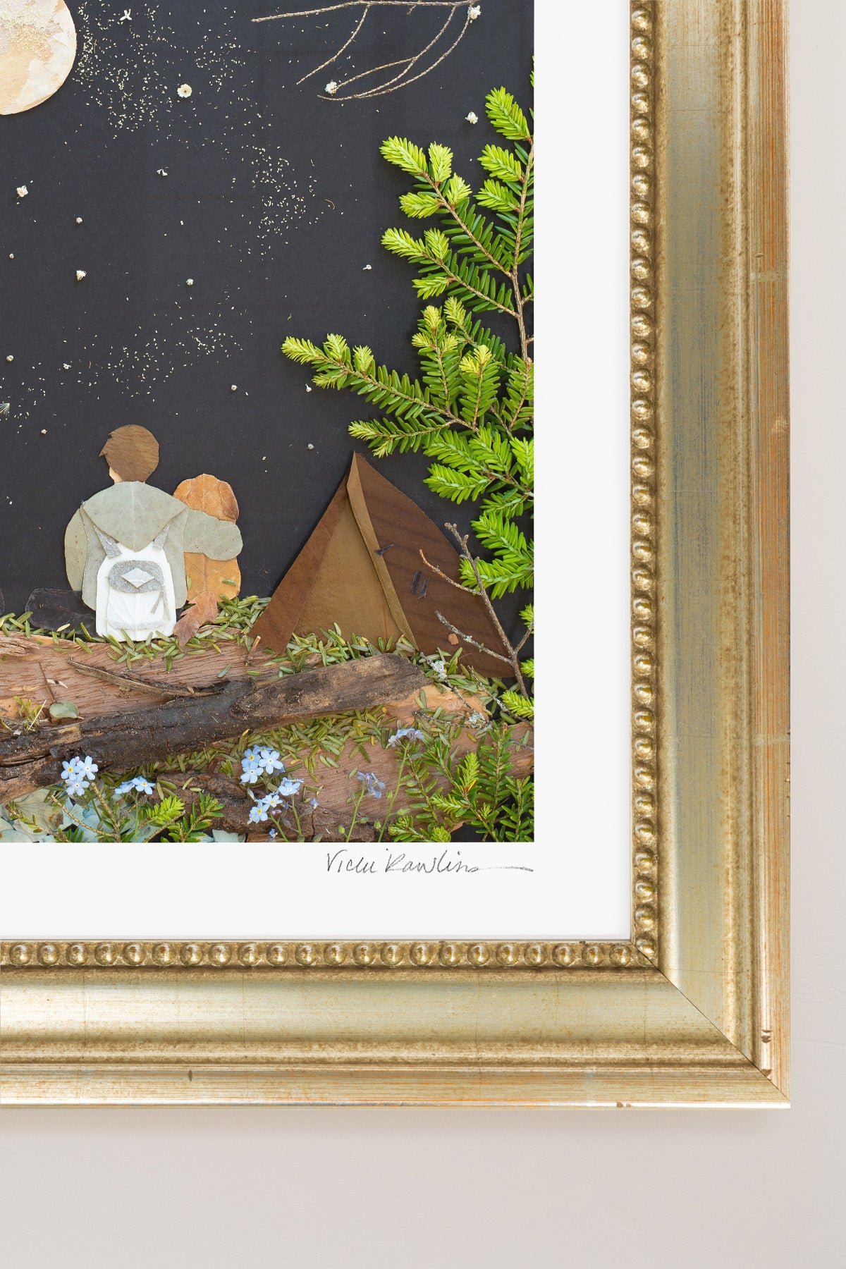 "Stargazers" Flower Print