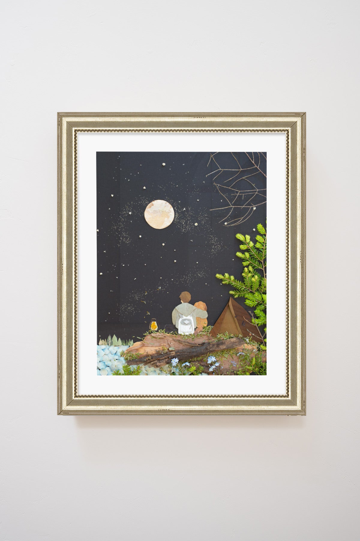 "Stargazers" Flower Print