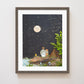 "Stargazers" Flower Print