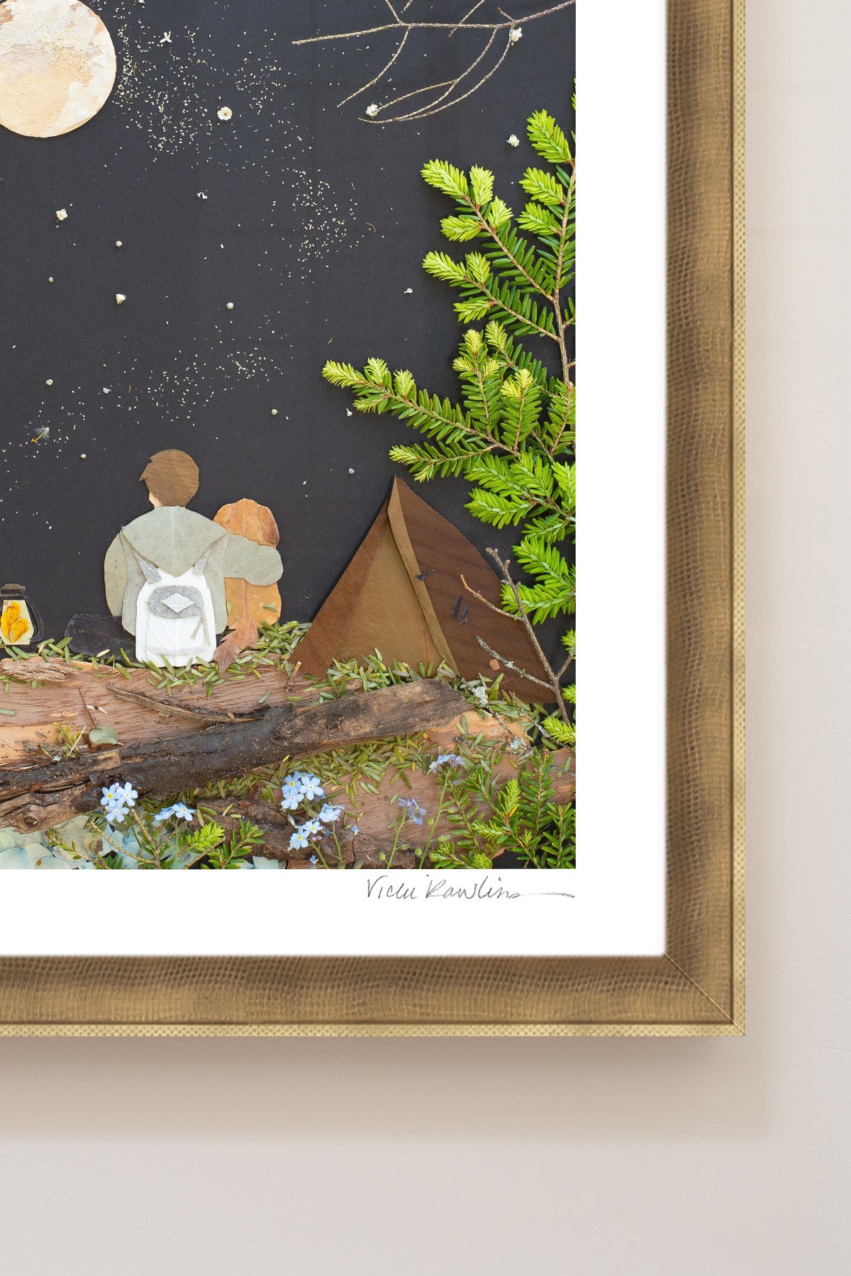"Stargazers" Flower Print