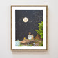 "Stargazers" Flower Print
