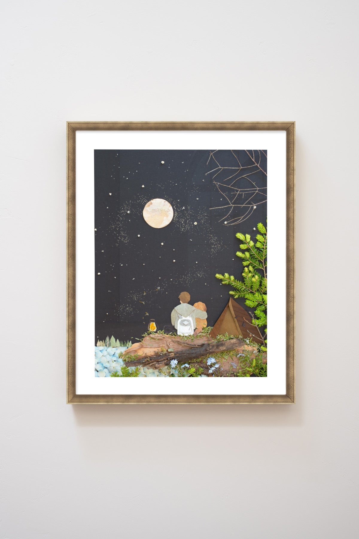"Stargazers" Flower Print