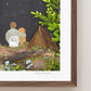 "Stargazers" Flower Print