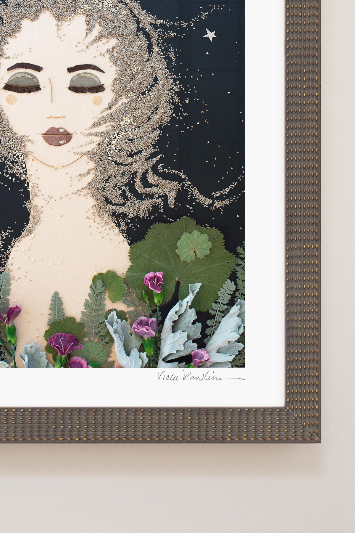 "Starlight" Flower Print
