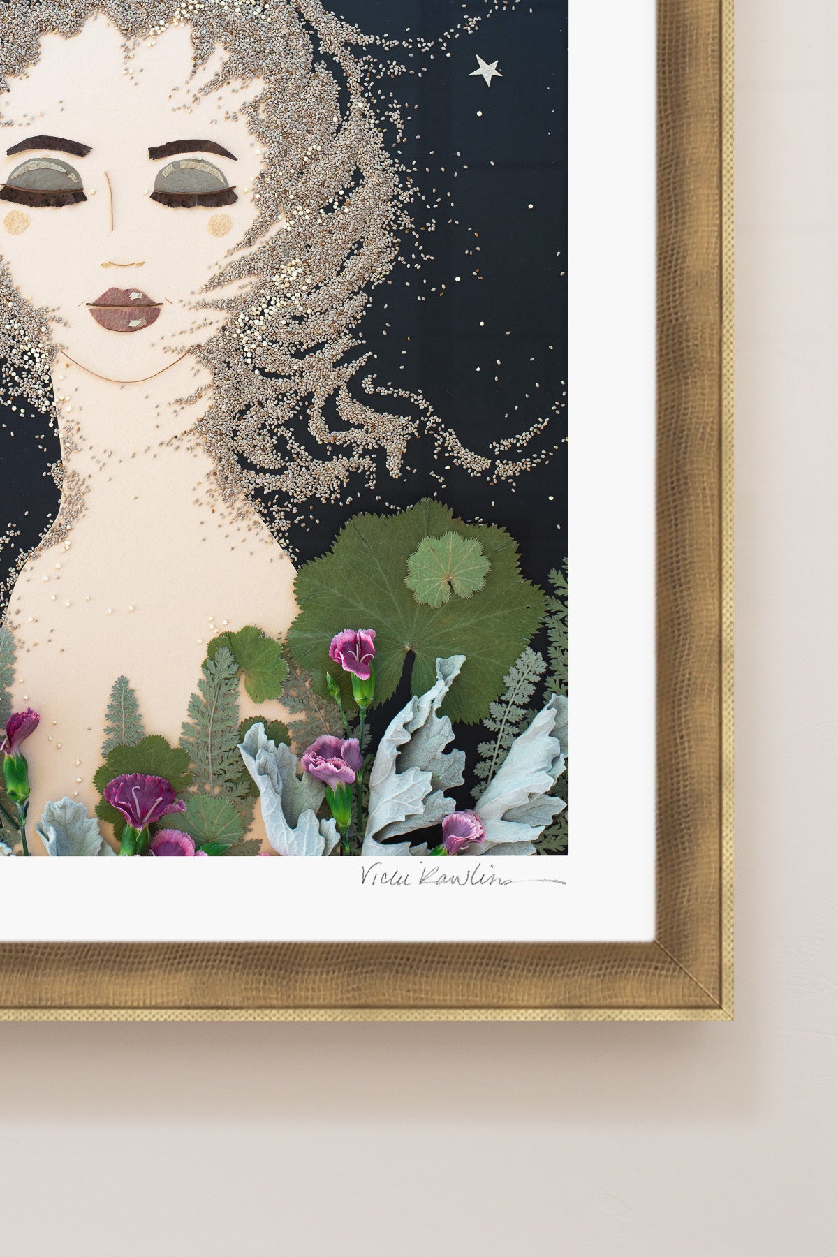 "Starlight" Flower Print