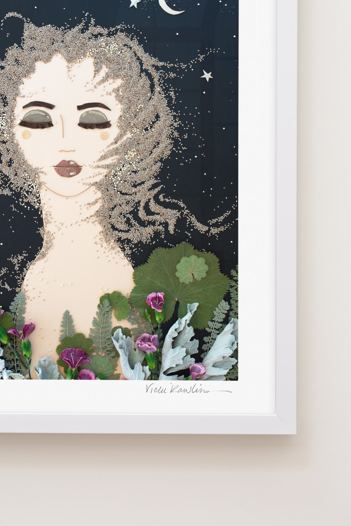 "Starlight" Flower Print