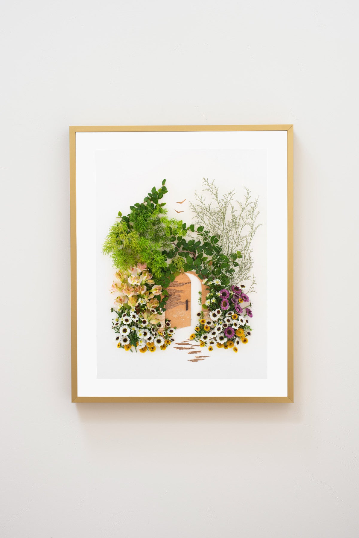 "Stay Open" Flower Print