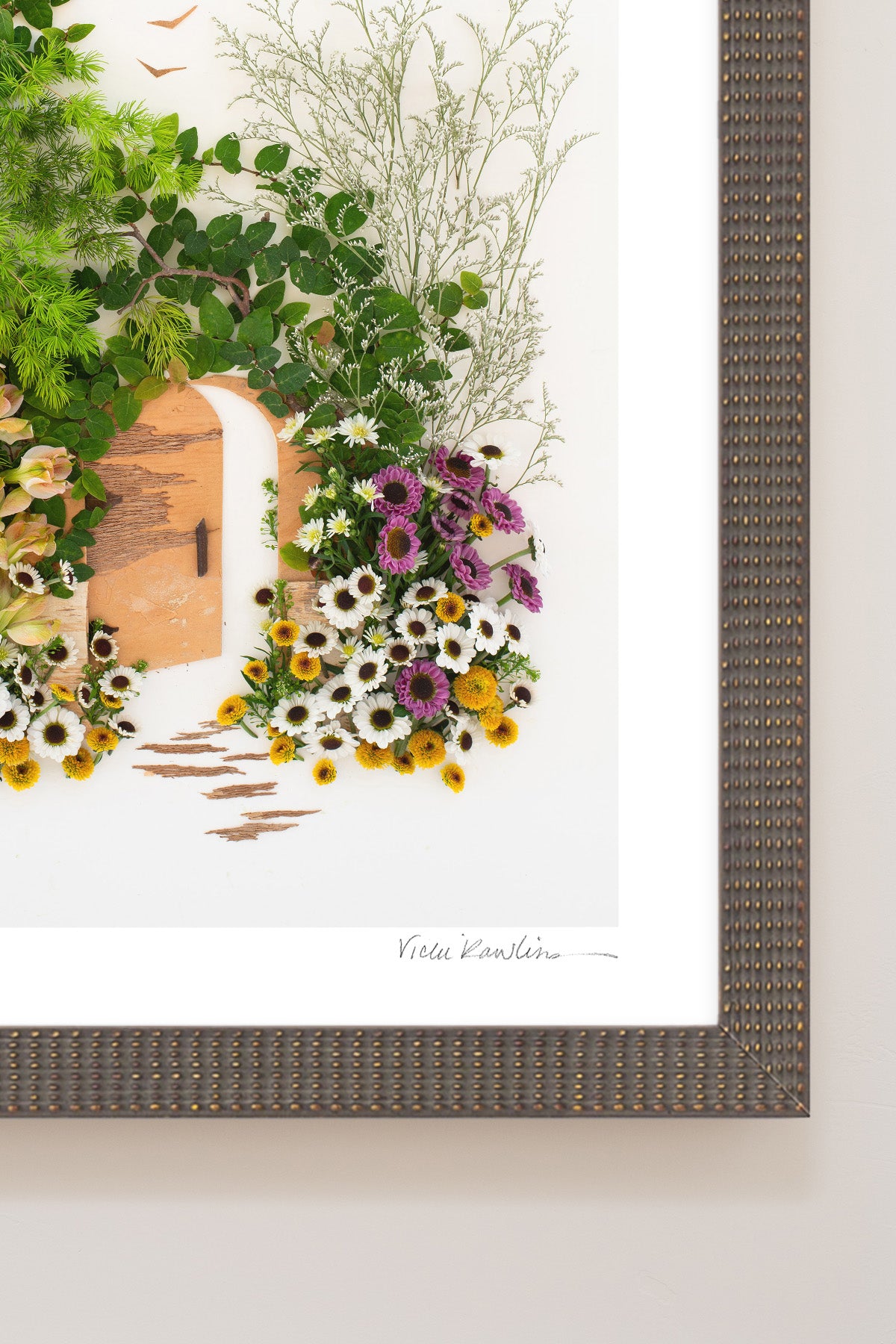 "Stay Open" Flower Print
