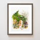 "Stay Open" Flower Print